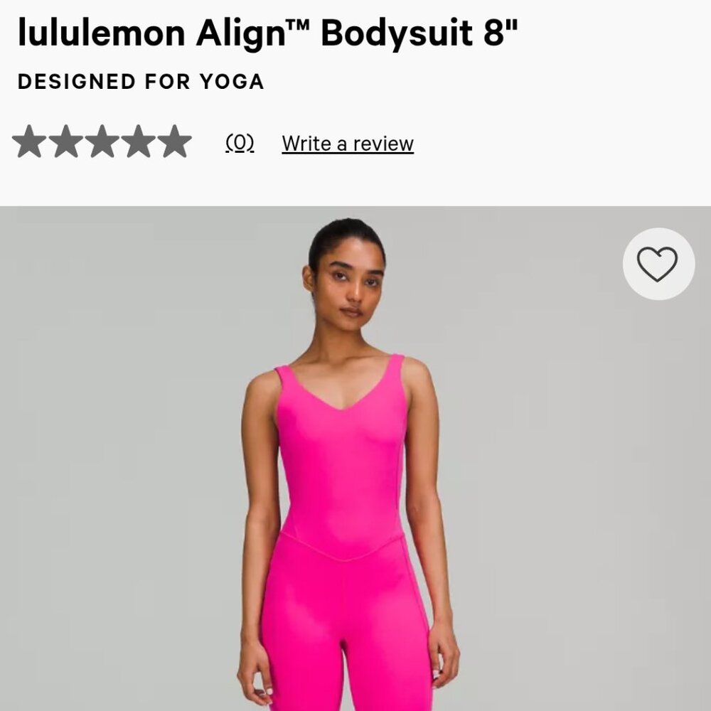 LULULEMON Align bodysuit